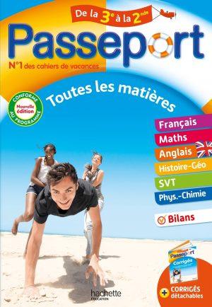 PASSEPORT - TOUTES LES MATIERES - DE LA 3E A LA 2DE - CAHIER DE VACANCES 2024