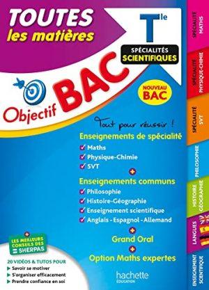 OBJECTIF BAC 2025 - TLE SPECIALITES SCIENTIFIQUES TOUTES LES MATIERES