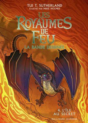 LES ROYAUMES DE FEU - TOME 4 - L'ILE AU SECRET