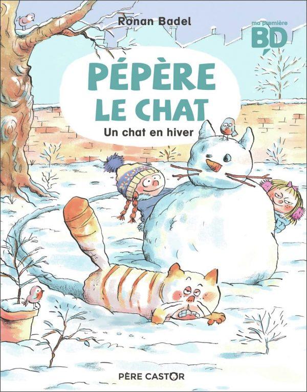 UN CHAT EN HIVER
