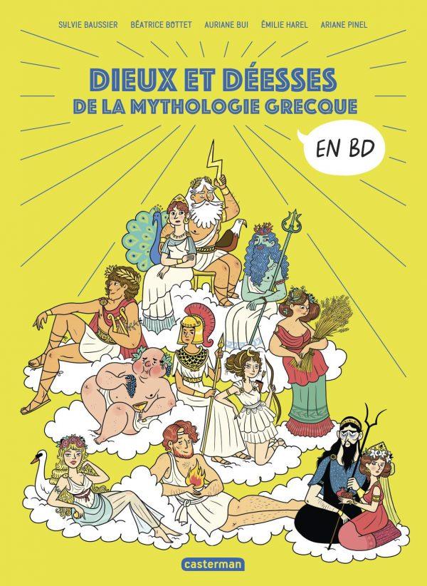 LA MYTHOLOGIE EN BD - DIEUX ET DEESSES DE LA MYTHOLOGIE GRECQUE