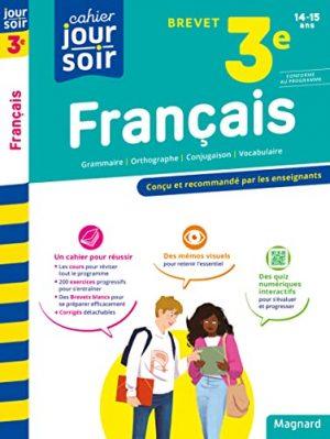 FRANCAIS 3E BREVET - CAHIER JOUR SOIR