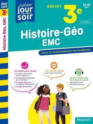 HISTOIRE-GEOGRAPHIE-EMC 3E BREVET - CAHIER JOUR SOIR