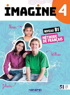 IMAGINE 4 - NIV. B1 - LIVRE  + DIDIERFLE.APP