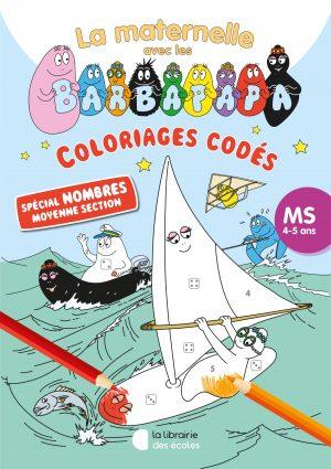 COLORIAGES CODES AVEC LES BARBAPAPA - SPECIAL NOMBRES - MS (2024)