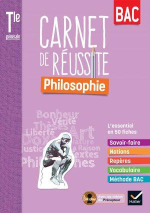 MON CARNET DE REUSSITE PHILOSOPHIE TERMINALE - ED. 2022 - CARNET ELEVE