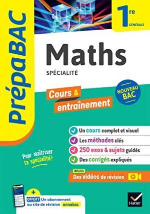 PREPABAC - MATHS 1RE GENERALE (SPECIALITE)