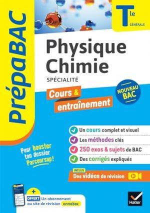 PREPABAC - PHYSIQUE-CHIMIE TLE GENERALE (SPECIALITE) - BAC 2025
