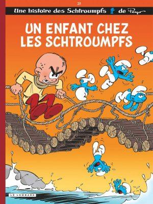 LES SCHTROUMPFS - TOME 25 - UN ENFANT CHEZ LES SCHTROUMPFS