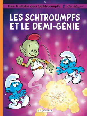 LES SCHTROUMPFS - TOME 34 - LES SCHTROUMPFS ET LE DEMI-GENIE