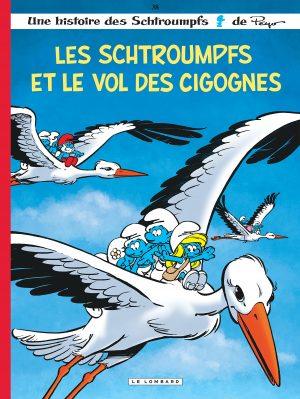 LES SCHTROUMPFS - TOME 38 - LES SCHTROUMPFS ET LE VOL DES CIGOGNES
