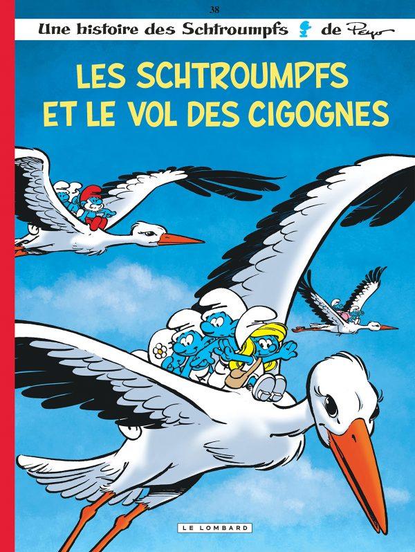 LES SCHTROUMPFS - TOME 38 - LES SCHTROUMPFS ET LE VOL DES CIGOGNES