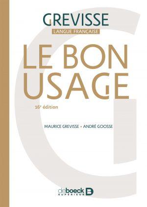 LE BON USAGE