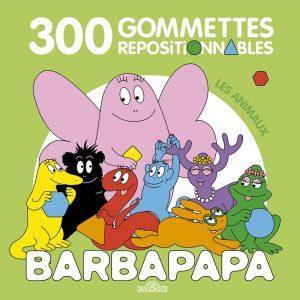 BARBAPAPA - 300 GOMMETTES REPOSITIONNABLES - LES ANIMAUX