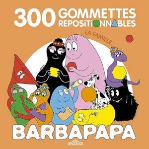 BARBAPAPA - 300 GOMMETTES REPOSITIONNABLES - LA FAMILLE
