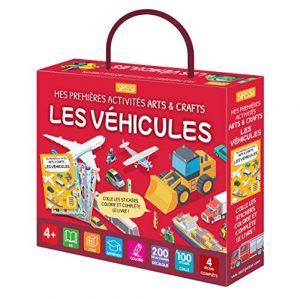 MES PREMIERES ACTIVITES ARTS & CRAFTS. LES VEHICULES